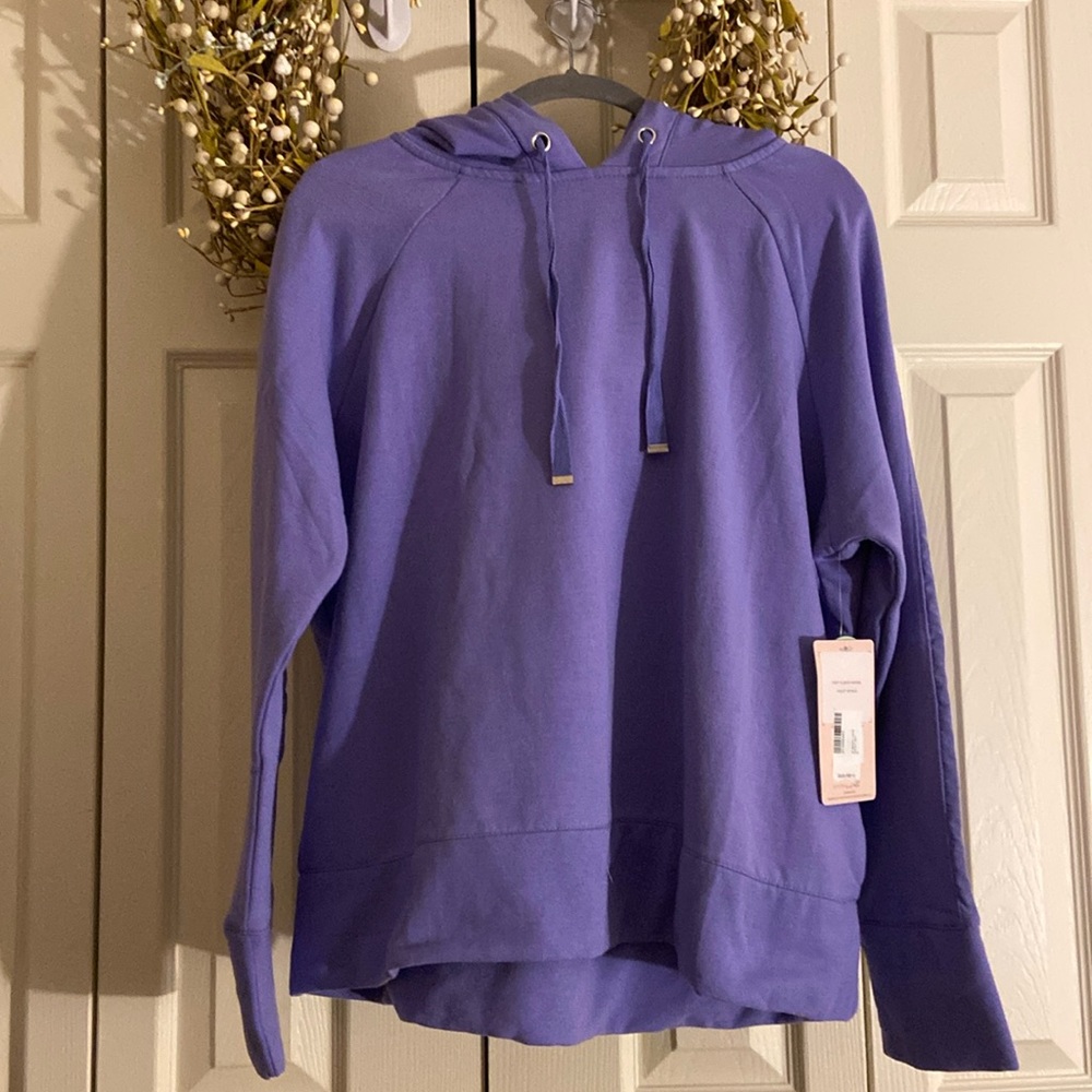 NWT - Danskin Hoodie w/mesh arm inserts Sz XL